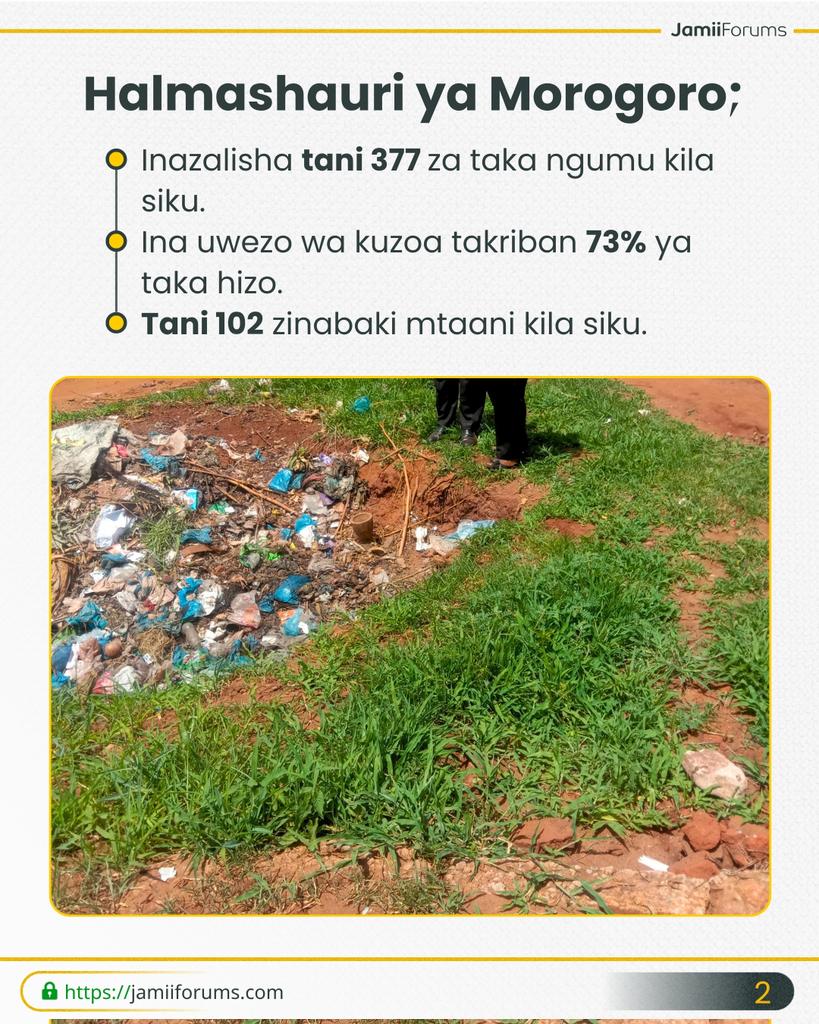 JamiiForums's tweet photo. Mdau unadhani kuna fursa gani nyingine wananchi wa Morogoro hawaioni kutokana na 17% ya takataka inayobaki mtaani kila mwezi?
Fuatilia zaidi https://t.co/mhua6s8xXl
#JamiiForums #Accountability #JFUTPC https://t.co/cWpGxQnSlP