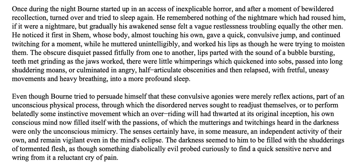 CharlieCooper8's tweet photo. @holland_tom Thank you as always!

The segment on shell shock and bad dreams brought to mind this incredibly haunting passage from a book called 'The Middle Parts of Fortune' by Frederic Manning, describing soldiers fresh from the trenches bedding down for the night behind the lines... https://t.co/Fly9iG29Lw