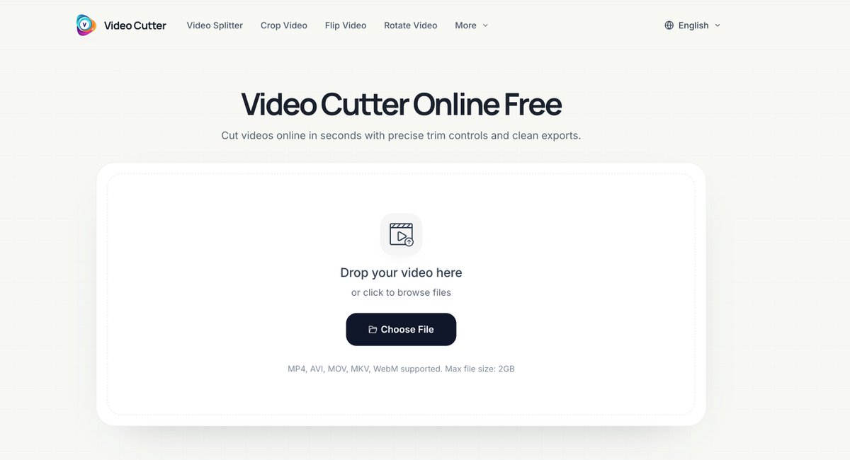 weiyan1398's tweet photo. Stop opening heavy desktop software just to edit a simple video. 
Try Video Cutter — the online video workspace.
Ultra-Lightweight: No install, zero lagging, instant export. 
#VideoCutter #ContentCreator #Solopreneur https://t.co/YaiWjasBrO