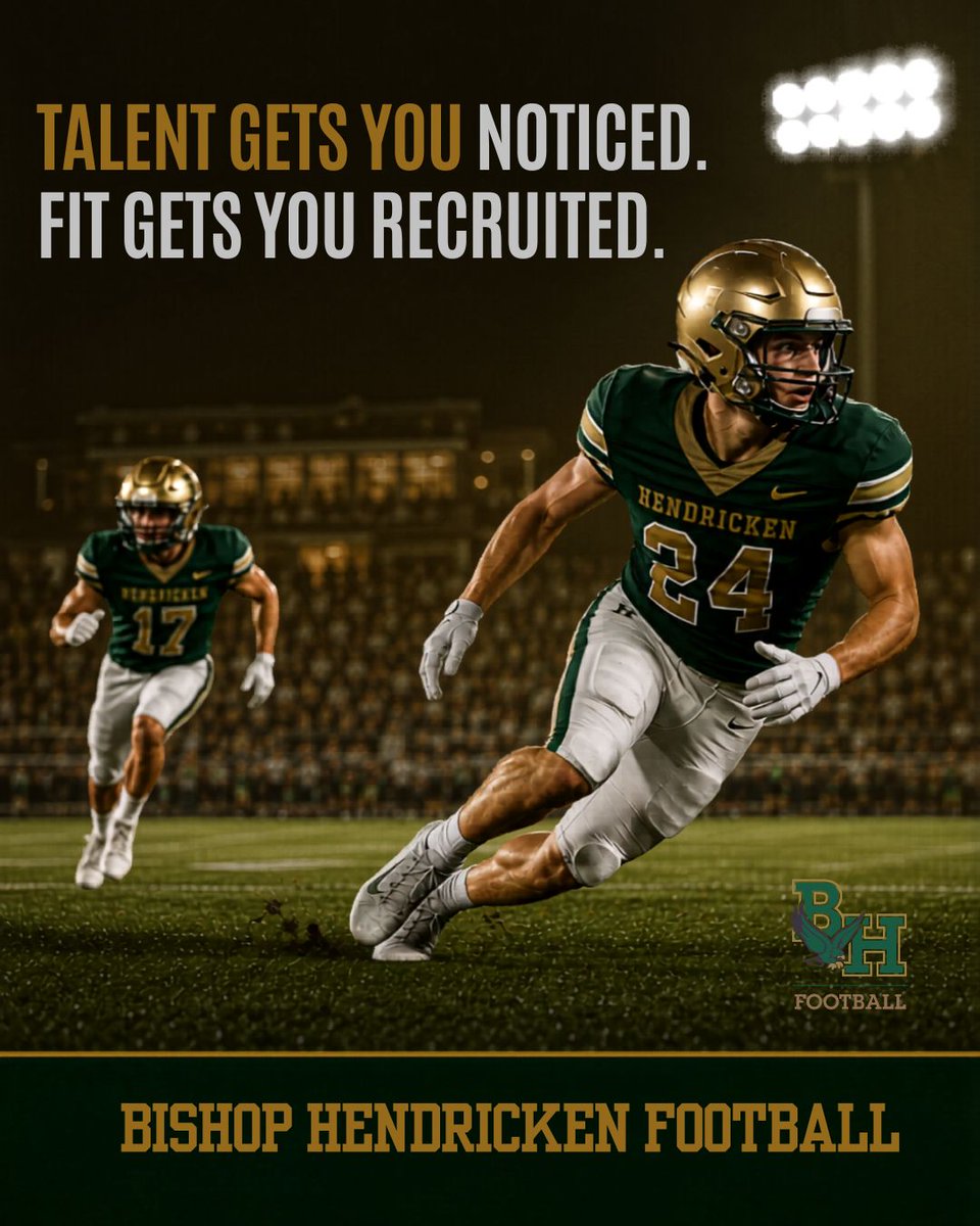 hendrickenfb's tweet photo. Recruiters aren't just watching your highlights anymore.
They're asking — does he FIT our system? Does he understand the game? 

https://t.co/LF6tZW9rrF https://t.co/kX295di5X4
