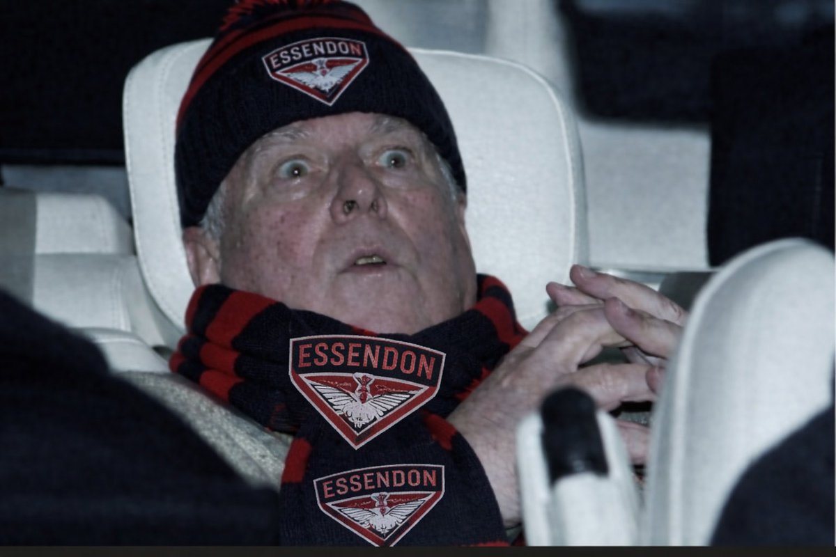 The_Reckoner's tweet photo. Essendon supporters right about now.....
#AFLTigersBombers #AFLTigersDons
#Dreamtime https://t.co/jBEeajw7fk