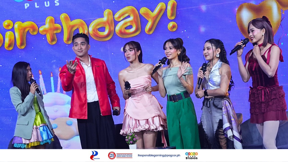 Bingoplusstudio's tweet photo. Let's welcome our May celebrants sa Mega Stage! Tutok na sa BP Birthday, live sa Bingo Mega!

Download the BingoPlus App now: https://t.co/x5H4gMfRBx
#BingoPlusPH #BingoPlusStudios #BPBirthday https://t.co/Mgv9Gpfmml
