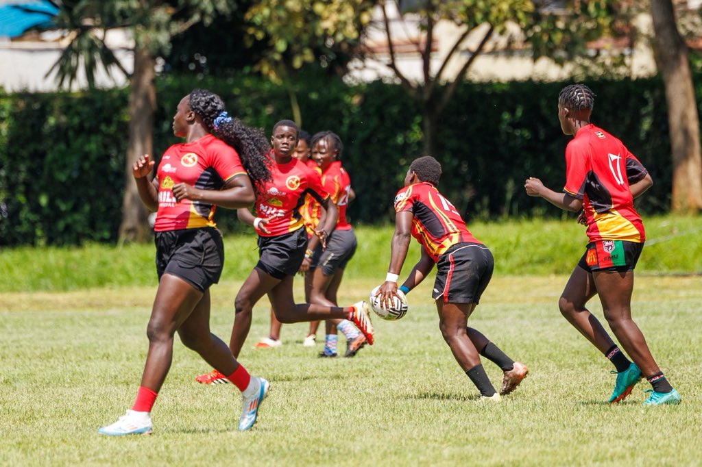 Image for the Tweet beginning: Captains run complete 🇺🇬🏉
The Lady