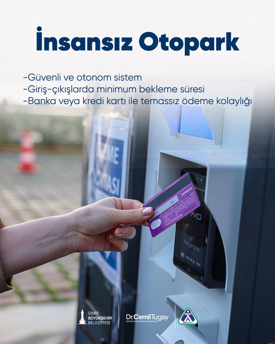 izelmangm's tweet photo. İZELMAN A.Ş. olarak, akıllı şehir çözümlerimizle hayatınızı kolaylaştırmaya devam ediyoruz. İzmir genelindeki insansız otopark sayımızı her geçen gün artırıyor olmanın gururunu yaşıyoruz.
Hızlı, pratik ve modern sistemimizle hemşehrilerimize beklemeden hizmet sunuyoruz. https://t.co/iV1VOCId8O