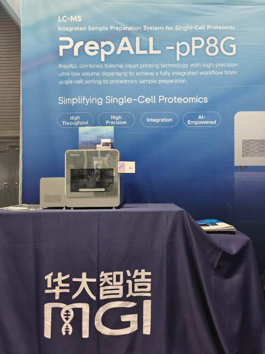 MGI_Technology's tweet photo. Had a blast chatting with everyone who stopped by our booth. 🤖🧬Thanks for checking out! Same passion, new possibilities. See you at the next one! 👋 #SLAS2026 #Automation https://t.co/HEEBUeJXpL
