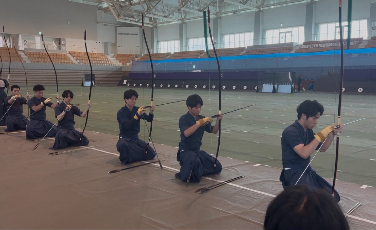 岡山商科大学体育会弓道部55期〜 tweet media