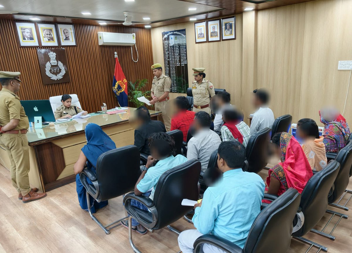 AMBEDKARNAGAR POLICE tweet media