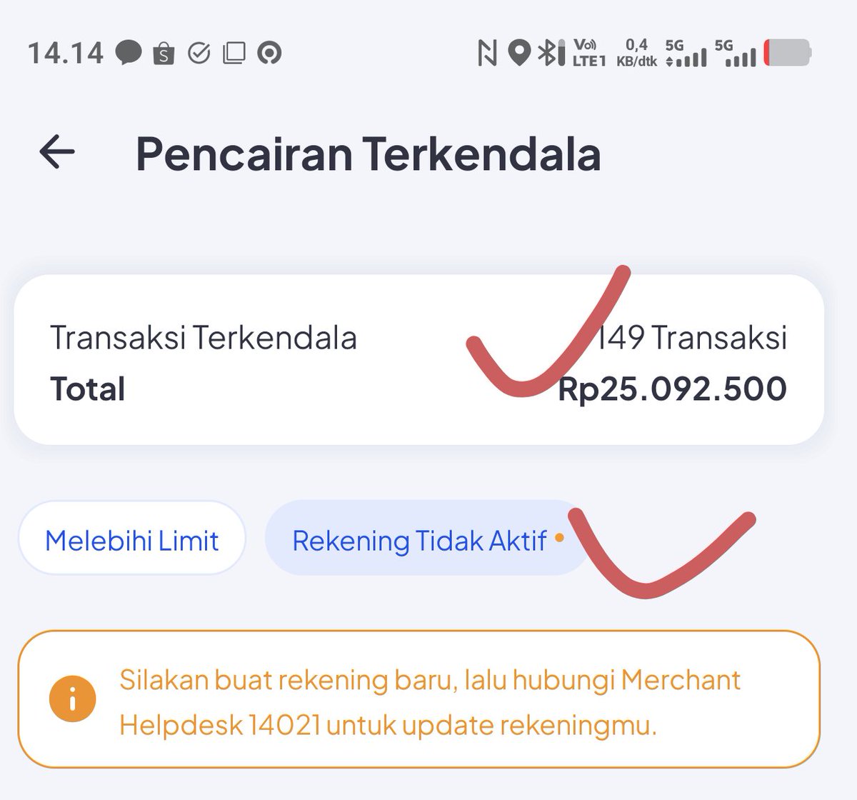 logicpoto's tweet photo. @bankmandiri Mohon info,  apakah rekening itu bisa kayak hp?  Kadang aktif kadang tidak?  Ada beberapa transaksi yang tidak bisa dicairkan https://t.co/kfzIQQTQo5