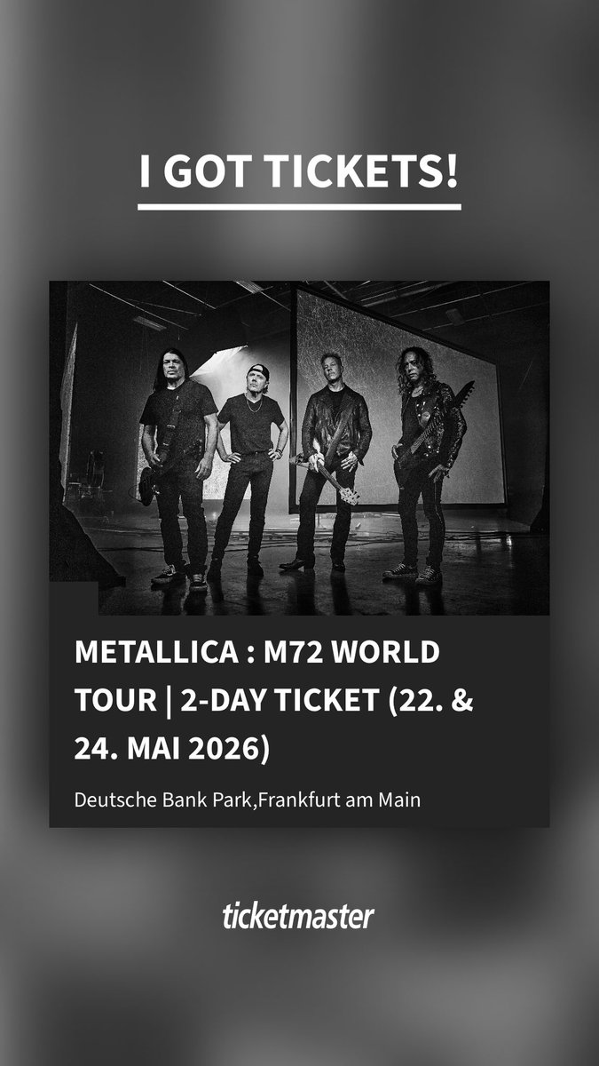 NordwindK's tweet photo. Auf geht’s nach Frankfurt. Da nehme ich doch gern eine 4 h Fahrt auf mich. #M72Frankfurt 🤘♥️ https://t.co/IkVLG46s72