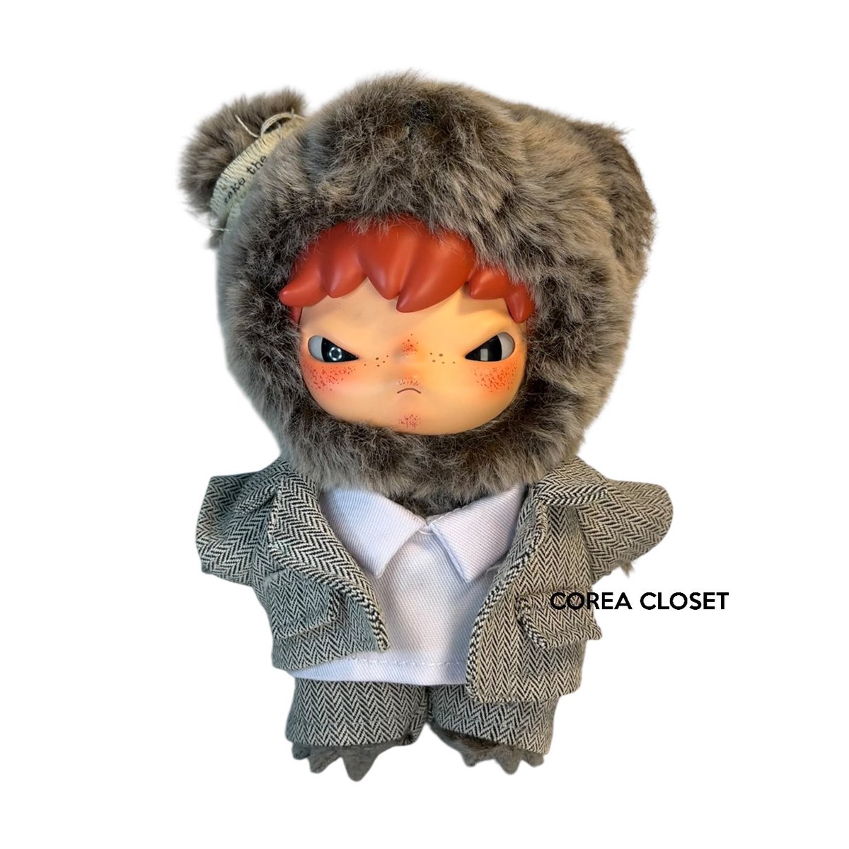 coreacloset's tweet photo. READY STOCK INA 🇮🇩 WTS / LANGSUNG KIRIM 🚚💨
Baju Boneka Dimoo , Hirono, Labubu 🧸✨ Office suit Set 🐨💚
Include 📦: Kemeja, Celana, jas

Auto jadi outfit paling standout di display kamu! 🌈 📷👜https://t.co/sxJNTbdcfG 
📷 More info: https://t.co/zItRoCWVa2 https://t.co/OEI9phU2jI