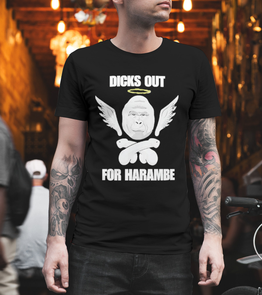 PagTee's tweet photo. This unlocked something: seeing this Gorilla with Wings shirt reminds me of all the Harambe love from back in the day. 😅 Anyone else feel nostalgic about the memes? at Pagtee! https://t.co/BbzdnyfOVX

#Harambe #memes #nostalgia https://t.co/AjyfzHWZMM