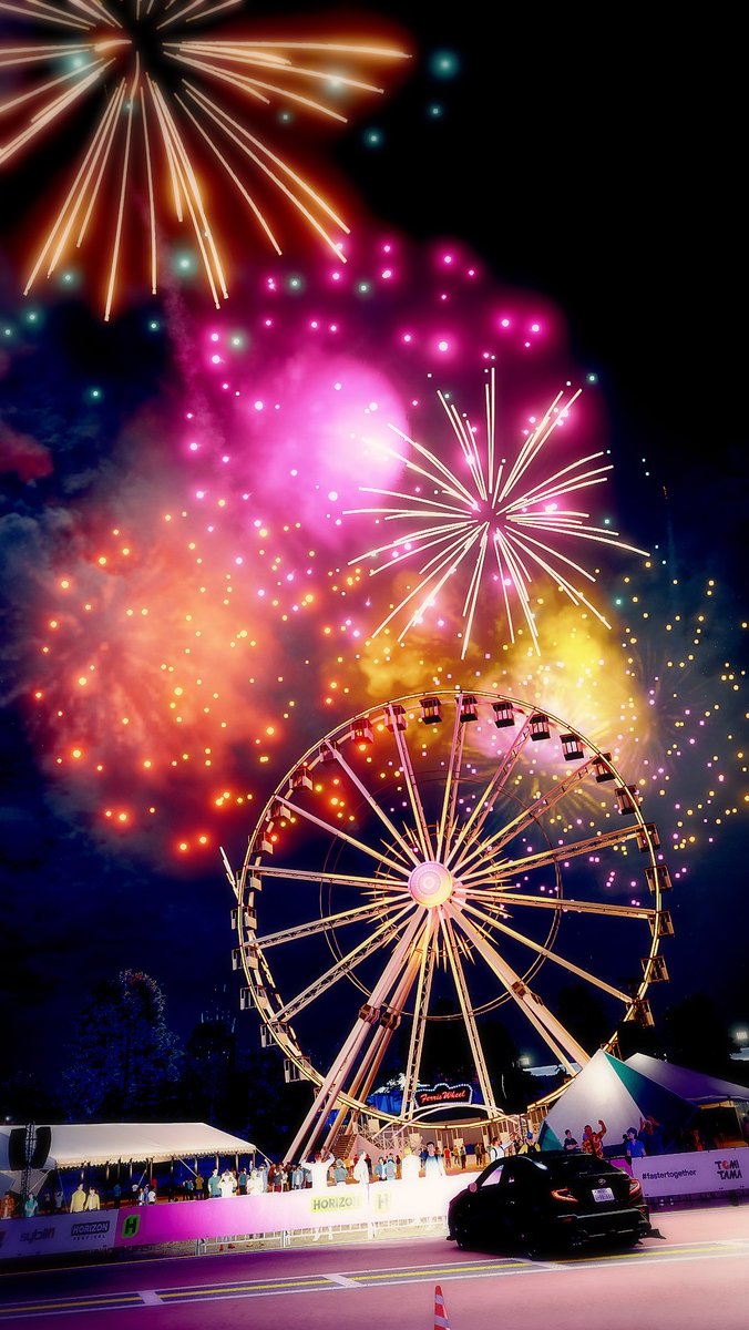 ぴことこ（感謝）/6 花火綺麗だった🎆 #ForzaHorizon6 #FH6