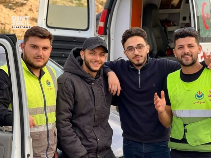 ettorecauli's tweet photo. @sahouraxo Israele ha giustiziato quattro paramedici oggi a Hannawiyah, nel Libano meridionale.  Karim. Moussa. Ali. Muhammad.  Non combattenti. Non armati. Non una minaccia.  Uomini che hanno dedicato la loro vita a salvare gli altri. https://t.co/rlsgbHmLDW