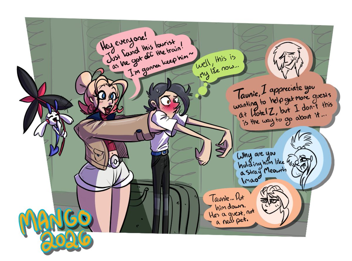 Mango Draws Some Crap tweet media