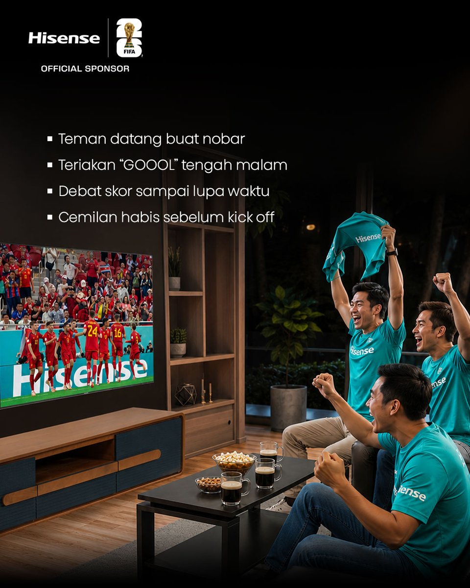 Hisense Indonesia tweet media