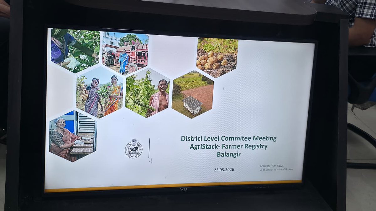 Collector & DM, Balangir tweet media
