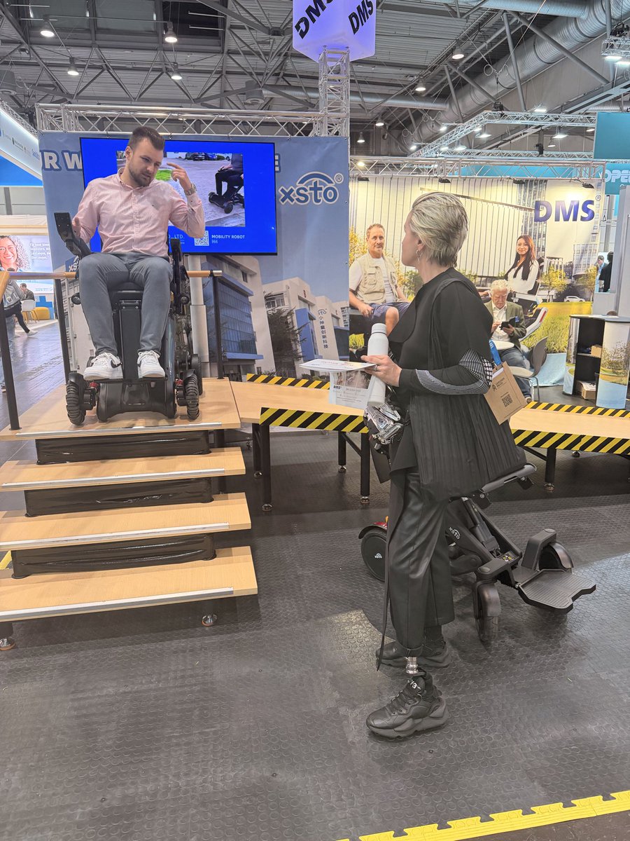 eythorbender's tweet photo. Walking #OTWorld Leipzig with @VIKTORIAMODESTA was inspiring.

The future of prosthetics is no longer just medical - it’s culture, design, AI, performance and human empowerment.

Big shift coming. 

 #AdaptiveTech #Prosthetics #innovation https://t.co/M8emhOPybo