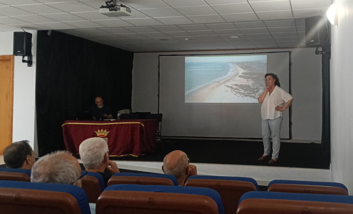 IAPHpatrimonio's tweet photo. Eloísa Bernáldez, investigadora del @IAPHpatrimonio @CulturaAND, ha presentado el proyecto #VESTIGIUM en las III Jornadas de Transferencia del Conocimiento “Estrechando Redes”,  organizadas por el Parque Natural del Estrecho https://t.co/VJQKDwC6Mv