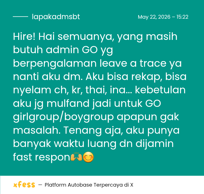 Lapak Adm dan Partner tweet media