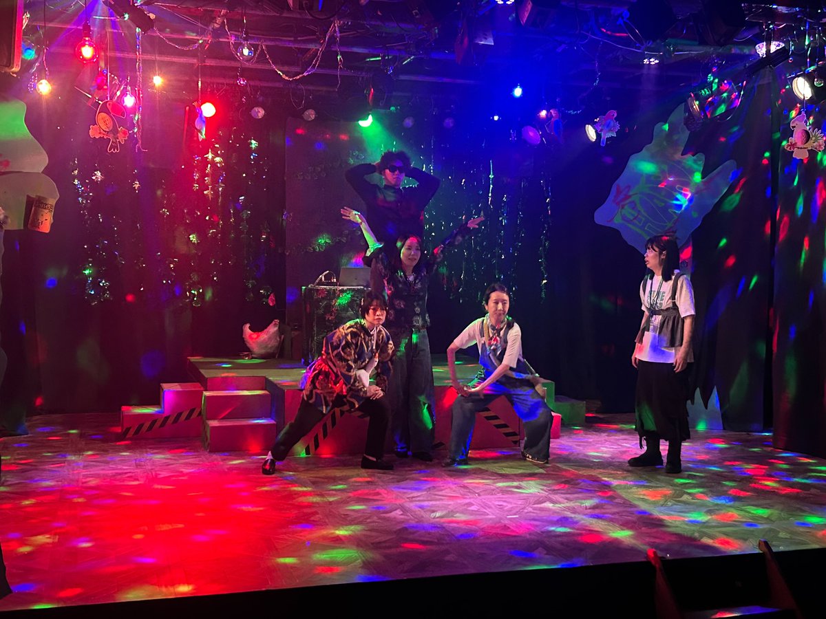 gekidanmijime's tweet photo. モラルチームの2回目！ありがとねぇ💖

モラルは折り返し！！！
当日券はこの夜がラストチャンス！！！！

どうぞお見逃しなくぅ💋💋

#ハラハラ美女 #劇団美辞女 https://t.co/C2CLTTrF6Z