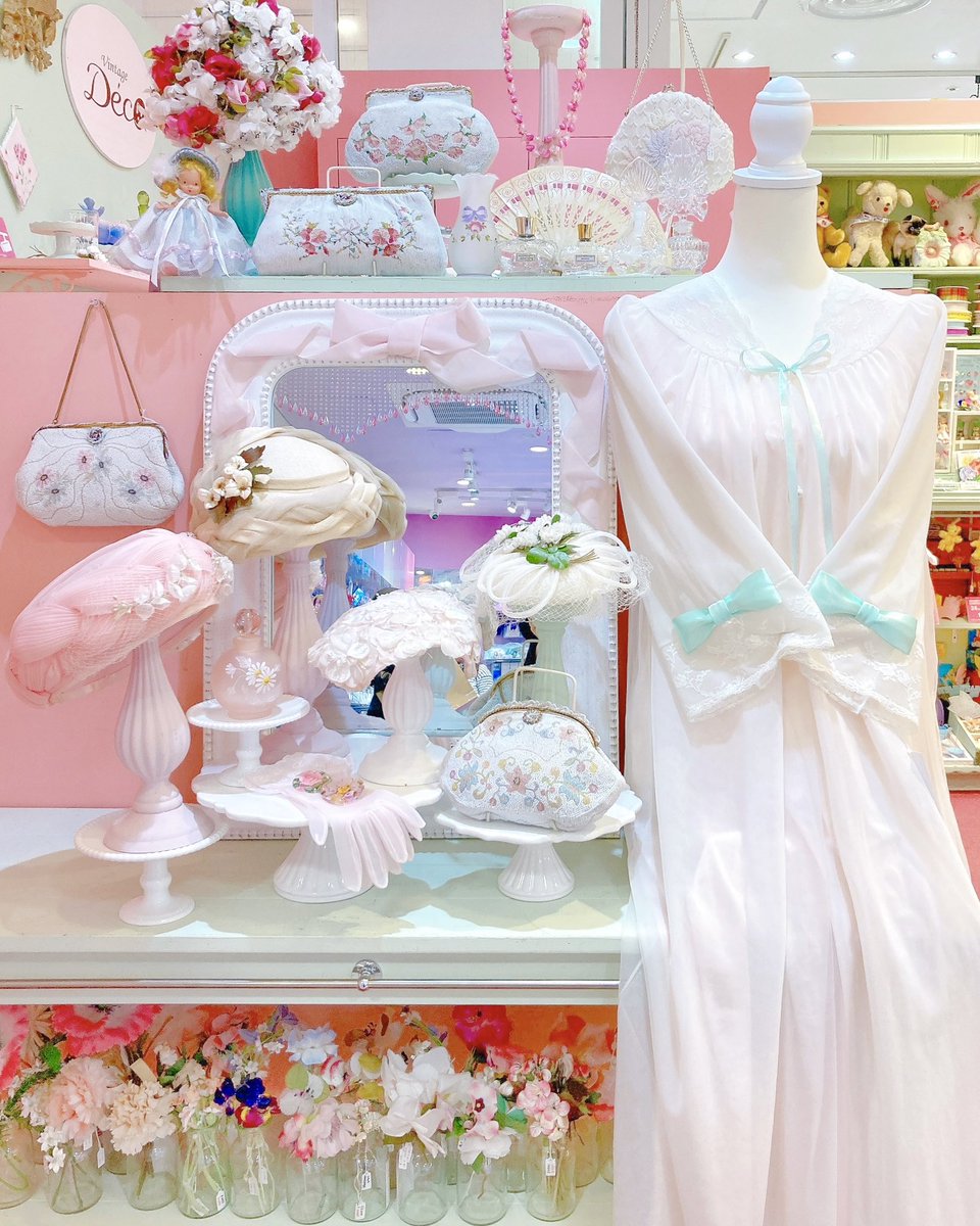 乙女の花冠 -Vintage Floral Hat- 1950年代のアメリカで、 誰かの特別