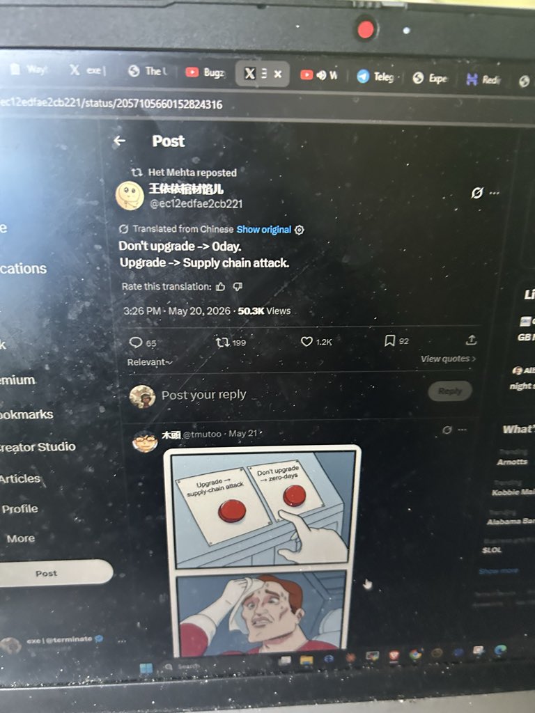 exe | @terminate tweet media