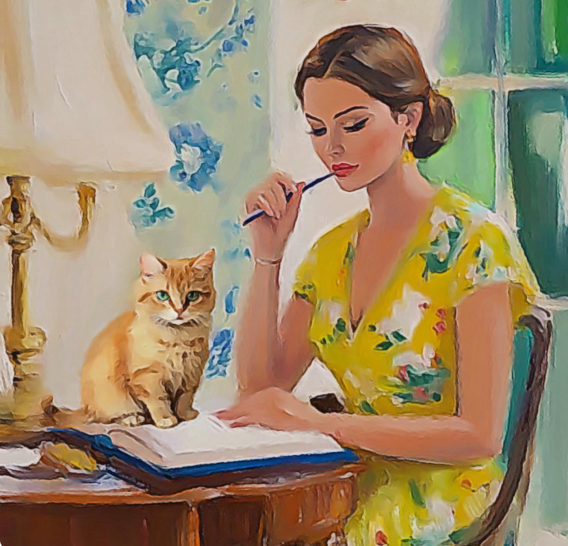 Cats on the bookshelf tweet media