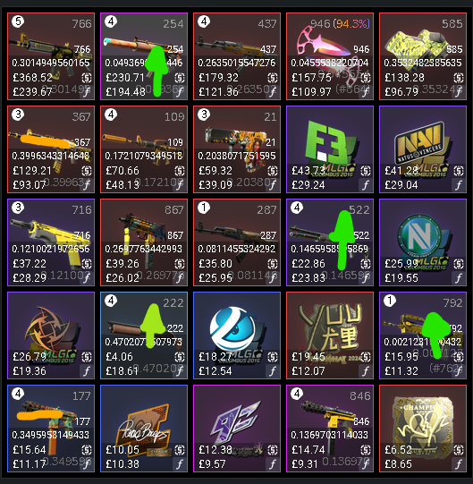 COLLLD_'s tweet photo. I dont get why you guys panic sell and buy, why the fuck does a 30 quid skin suddenly need to be 200 https://t.co/7nIYMdhW1c