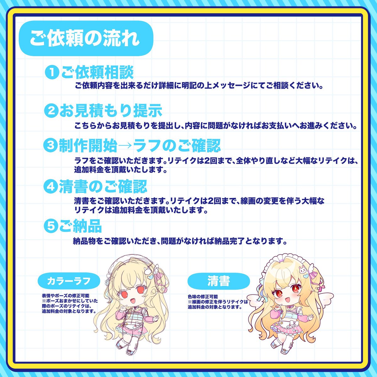 お仕事募集】 デフォルメイラストのおしごと(版権グッズ、ゲーム関連