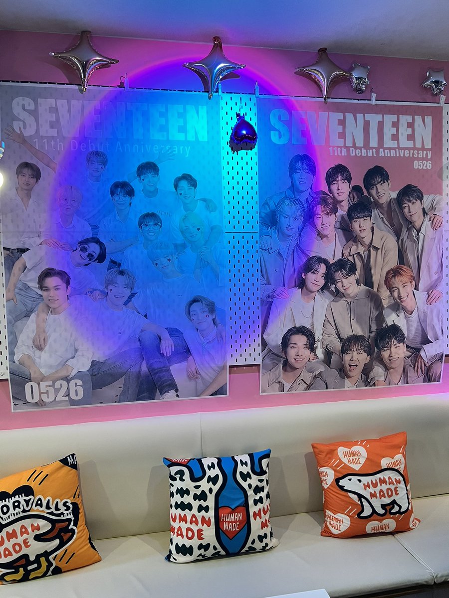 SEVENTEEN 2019年バースデーイベント バッジスタンド ビッグ缶バッジスタンド(集合柄) : SEVENTEEN | HMV&BOOKS online