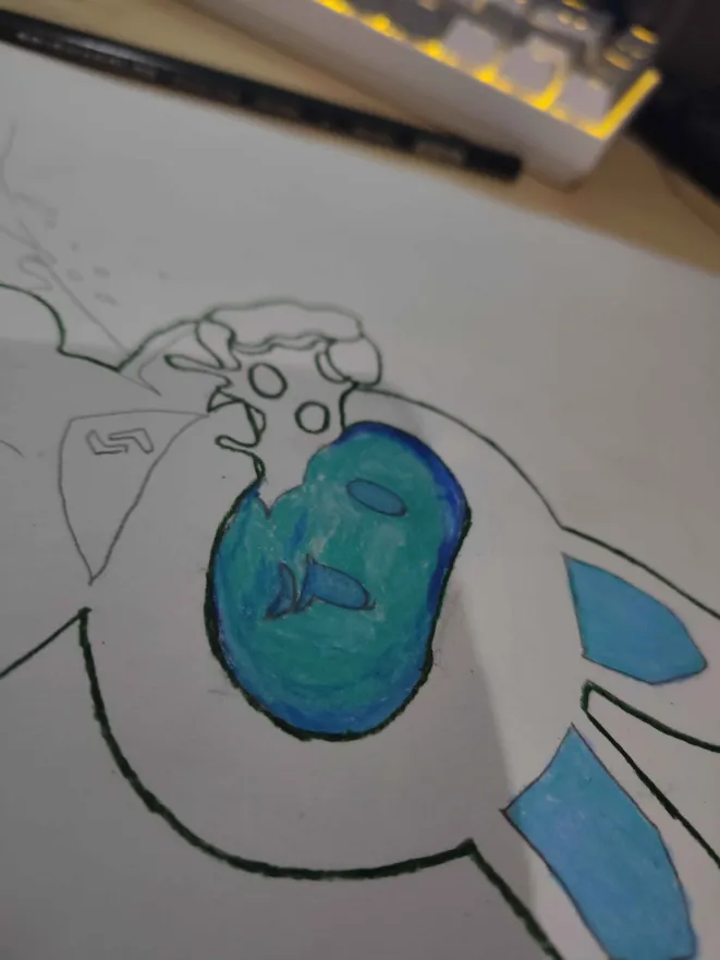 MexcSamus87332's tweet photo. Had fun throughout the process of making this art to celebrate bitcoin pizza day, huge thanks again to my prismacolorrrrr for anotherr wonderful burnishing-styled blendinggg https://t.co/pLRafq9RgE