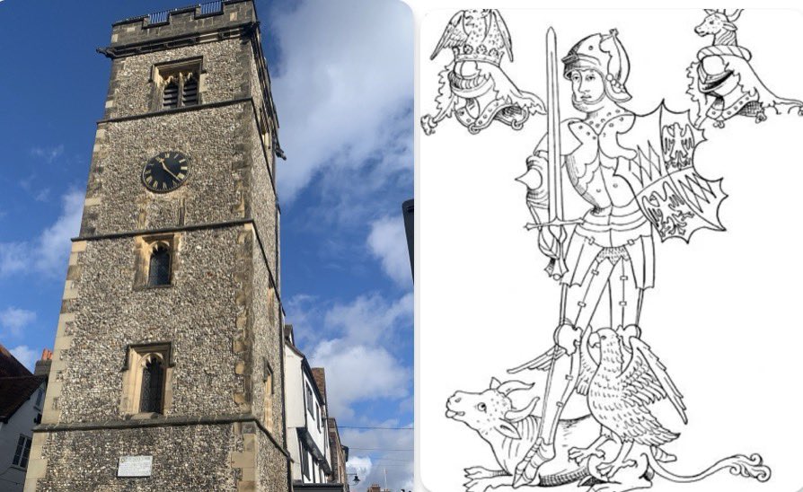 LauraAKarim's tweet photo. OTD in 1455 - The #WarsoftheRoses began with a Yorkist victory over the Lancastrians at the First Battle of St Albans.
Increasingly marginalised since #HenryVI’s recovery at Christmas 1454 & having been forced to resign as Lord Protector in February 1455, the King’s cousin Richard, 3rd Duke of York had gathered an army with his allies the Neville Earls of Salisbury & Warwick (right image) in an attempt to regain power.
The King & his favourite Edmund Beaufort, Duke of Somerset assumed that York would negotiate, as he had on the previous occasion when he had brought an army to Dartford in 1452. It seems likely that this was indeed what York & his brother-in-law Salisbury intended & this was how proceedings
at St Albans began. However, Salisbury’s son, Richard Neville, Earl of Warwick (the Kingmaker) had other ideas.
With or without York’s agreement (& I suspect without) Warwick launched a surprise attack on the Lancastrians, entering the town through the gardens of Holywell Street & reaching his opponents before they had time to fully don their own armour.
Warwick’s primary target was York’s rival, Somerset, who was killed as he attempted to mount a defensive sally from the Castle Inn.
An often overlooked element is that Warwick had his own reasons for wanting Somerset eliminated. He derived his title & rich lands from his wife the heiress Anne Beauchamp. Somerset was married to Warwick’s wife’s half-sister Eleanor Beauchamp & opposed the award of the full inheritance to Warwick’s wife Anne by reason of ‘the exclusion of the half blood.’ Warwick had been involved in armed skirmishes with Somerset’s men over his wife’s Welsh lands in 1453, with the fighting only being brought to an abrupt halt by Henry VI’s mental collapse in August 1453.
Henry VI himself was wounded with an arrow in the neck from Warwick’s archers at the First Battle of St Albans, before he was ‘rescued’ or ‘captured’ by York & York’s son Edward, Earl of March (later #EdwardIV.)
The fatalities at St Albans have been estimated to be fewer than 200, but crucially they also included other prominent opponents of the Nevilles in the north of England - Henry Percy, Earl of Northumberland & Thomas, Lord Clifford. This would prove to have long lasting consequences. While York & the Nevilles succeeded in their objective of regaining possession of the King & control of government, they also created a blood feud, with the sons of Somerset, Northumberland & Clifford all now bent on revenge.