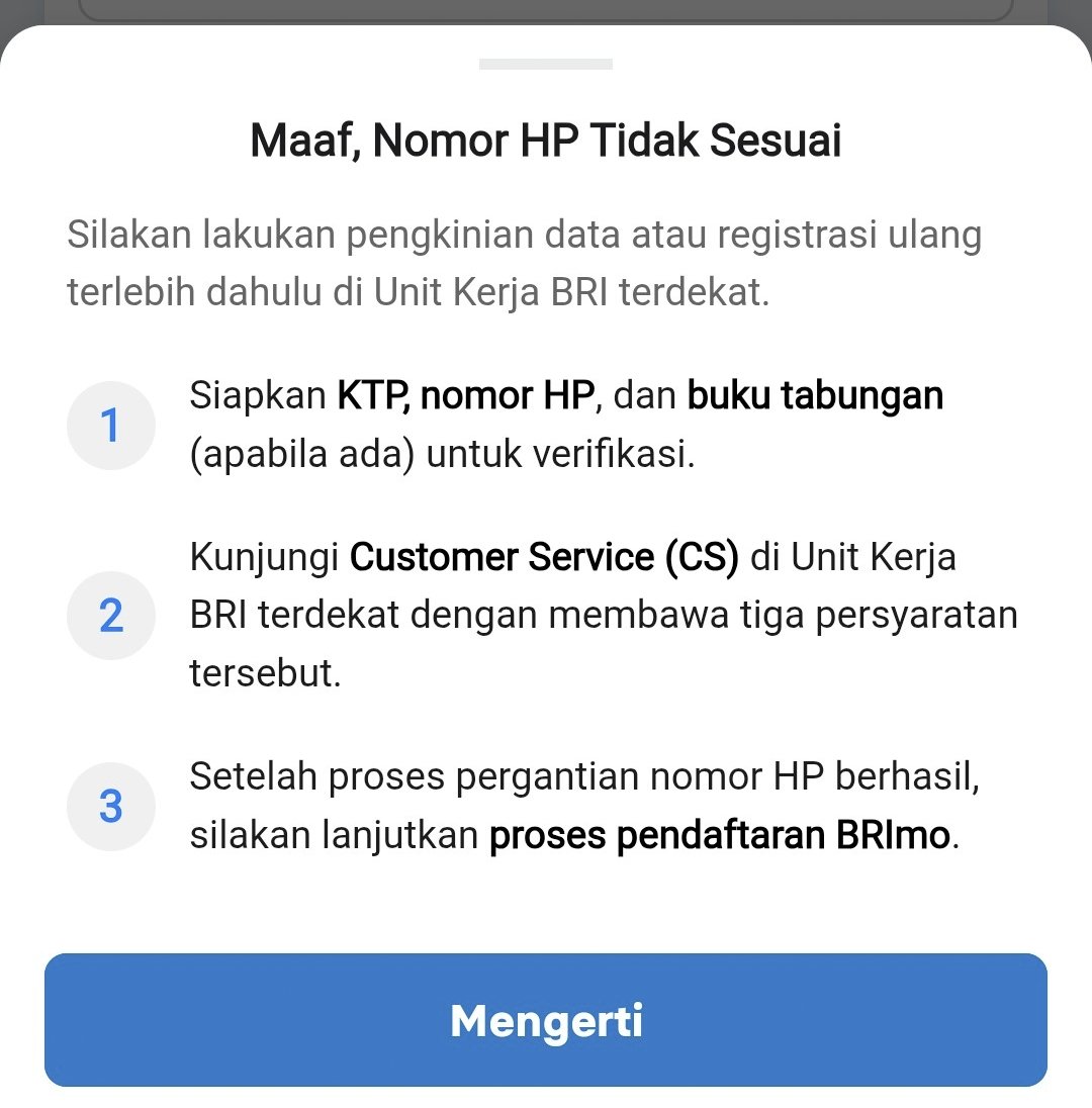 mrchievess's tweet photo. @BANKBRI_ID ini kok gini terus si mau buka rekening, padahal baru kali ini mau buka rekening tolong dong https://t.co/HhknlB0QKX
