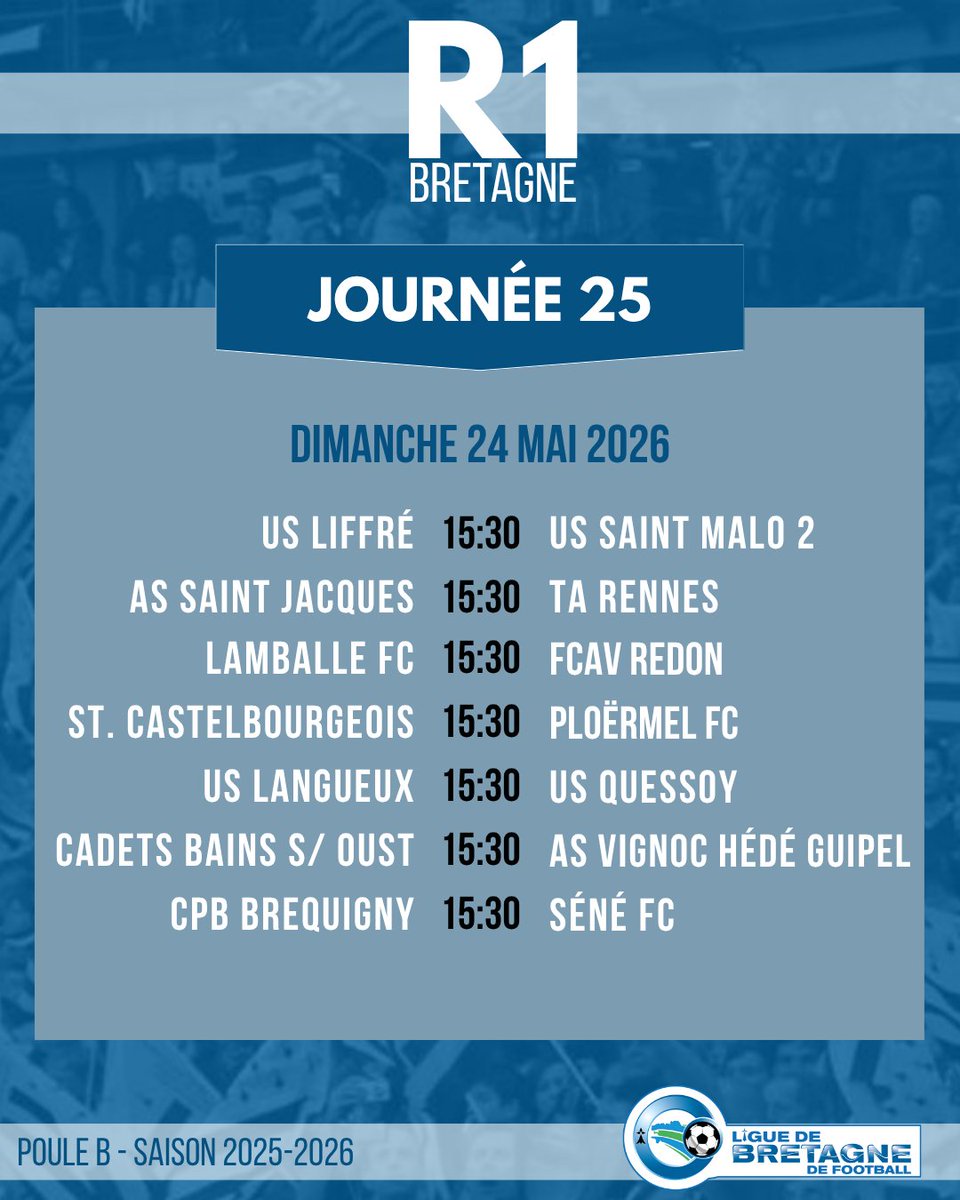 Ligue de Bretagne de Football tweet media