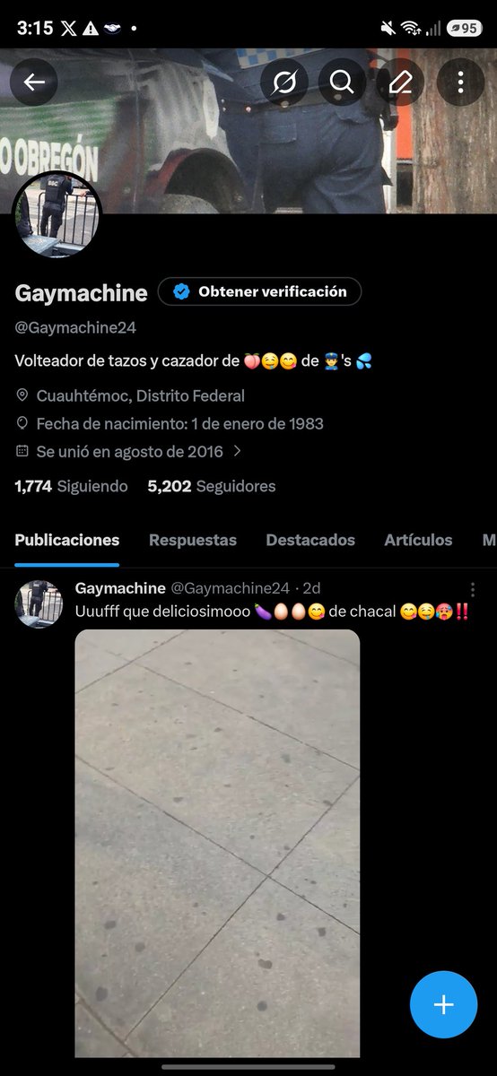 Gaymachine24's tweet photo. Ya pasamos los 5000 😳😱😱😱‼️‼️‼️
Simplemente gracias mis morbosotes y fieles seguidores 🥵 , gracias, gracias 🙏🙏🙏 🤗‼️‼️‼️ https://t.co/KUbCxm3DzT