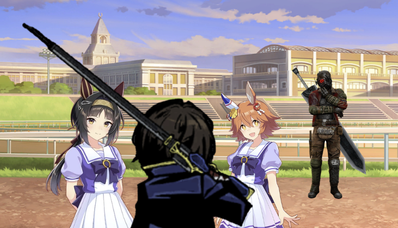 TheGildedHour's tweet photo. Alright! The battle with the sweepers went relatively well, I'm sure that warm up gave you both some skills!

What? Why are you both looking at me like that? I paid the guy 3 grilled cheeses to fight you! go! https://t.co/ZDzqECL7S6