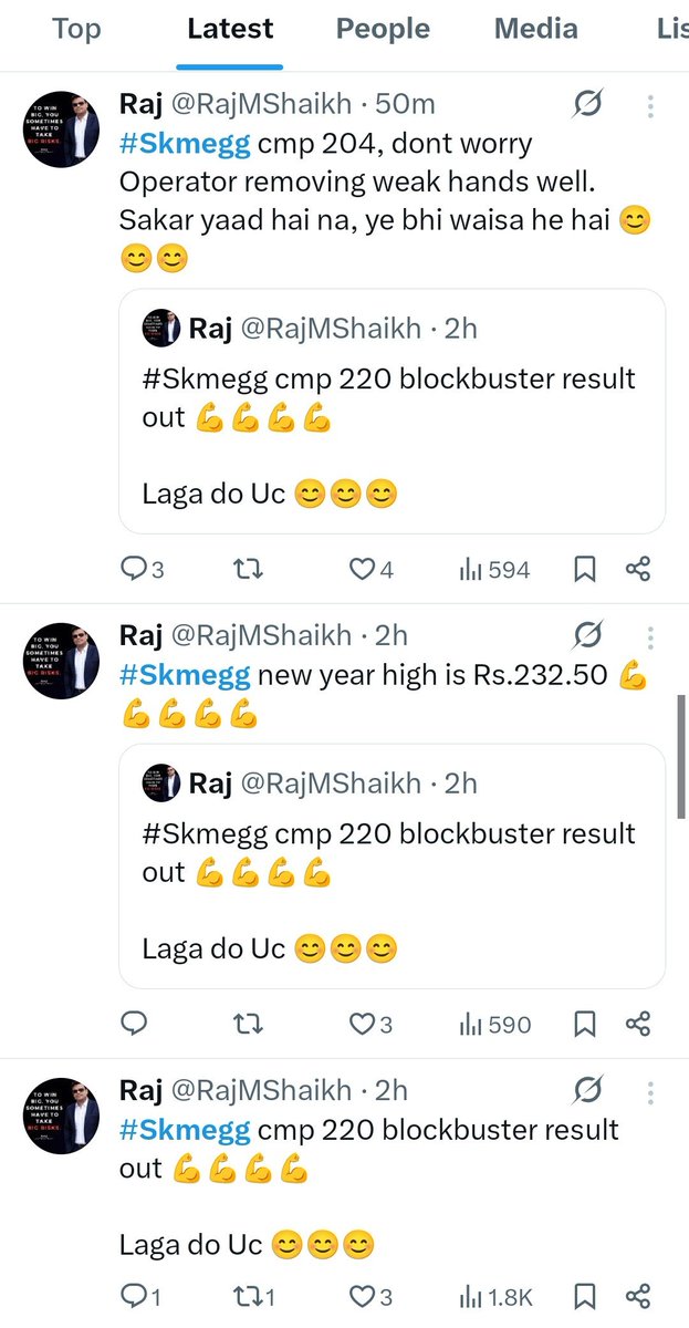 khkran666's tweet photo. @RajMShaikh kuch toh sharam karo...Skm Egg Skmegg now down 15 percent 170...chuna laga diya sab followers ko 😂 https://t.co/CsjKQEPhOw