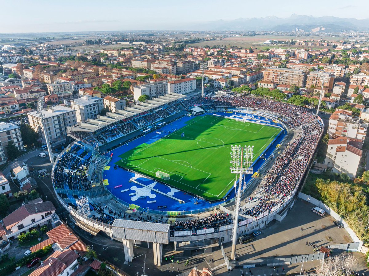 ComunePisa's tweet photo. ACSI Gazzetta Football League: all’Arena Garibaldi la fase finale nazionale del più grande campionato di calcio amatoriale

https://t.co/M37YbUaoaH https://t.co/mNJ0pjgY3d