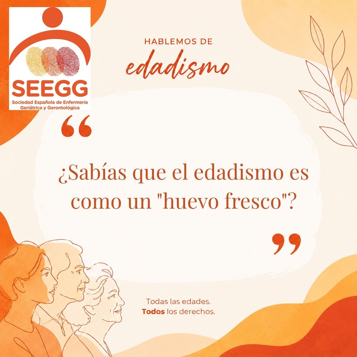 enfergeronto's tweet photo. Hablemos de Edadismo. Arrancamos esta serie semanal con el objetivo de dar visibilidad y evitar comportamientos edadistas. #Conciencia #StopEdadismo #SEEGG #EnfermerasGeriátricas #EnfermeríaGerontogeriátrica https://t.co/lDenqUtzyr