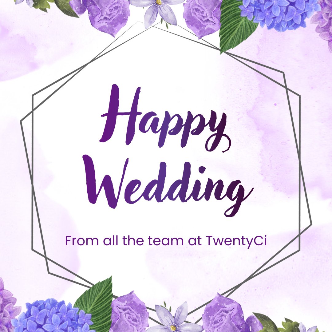 TwentyCi's tweet photo. A huge congrats to our Financial Controller, Maxi Ayres who is getting married this weekend! The whole team wish you and Louise all the best and hope you have a wonderful wedding day! https://t.co/MY8Wivzx7O