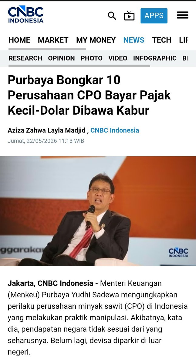 boot_lop's tweet photo. @NobeArk @Eko748 @msaid_didu Dan Purbaya lagi mau bongkar perusahaan penyeleweng cpo. 
Banyak sekali mafia yg bakal berontak dan berusaha merusak ekonomi negara. 
Dikerjain habis2an https://t.co/p5SuWnmZDo