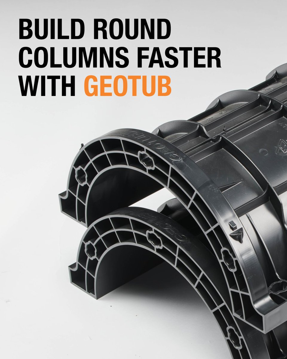 Geoplast's tweet photo. Geotub is our reusable plastic formwork for the construction and reconstruction of round and oval columns. 

👉 https://t.co/qBrpuuRmV5

#geoplast #sustainableprofitability #formwork #formworksystem #recycledplasticformwork #formworksolutions #concretecasting  #easyassembly https://t.co/nwOmzGaXKS