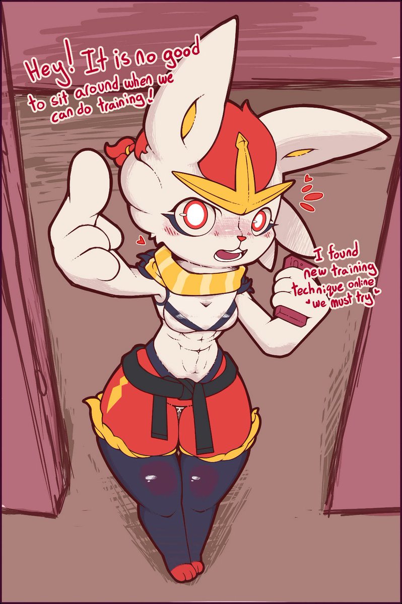 pussiexweb's tweet photo. A Cinderace Special Training - Prixxm Panda https://t.co/bSFslyLoFP https://t.co/1QGpdbv1oK