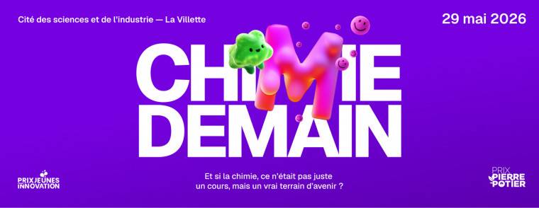CSChimie's tweet photo. La cité des sciences organise la journée "Chimie Demain" pour découvrir la Chimie autrement : plus concrète, plus utile, plus innovante.
➡️remise du Prix Pierre Potier et du Prix Jeunes pour l'Innovation
🗓️Vendredi 29 mai
📍Cité des sciences, Paris 19ème
https://t.co/q5T8OKGdcm https://t.co/fzC7PoQ96s