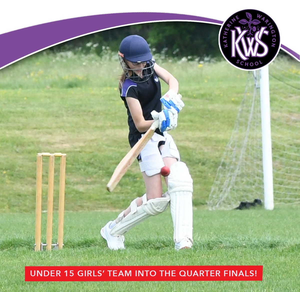 KWSHarpenden's tweet photo. Well done to our Under 15 girls’ team who now progress into the quarter finals of the District Cup after a fantastic victory over Sandringham! 

Batter of the match: Joanna R.
Bowler of the match: Jess K. https://t.co/Kv91M52rHu