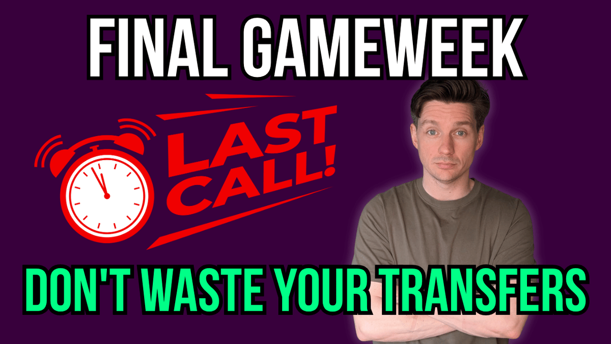 FPLHauly's tweet photo. Everything you thought you knew about GW38 has changed.

Arsenal. City. Palace. Three squads with very different priorities on the final day.

Here's your edge👉 https://t.co/ocd9pjv8ph

#FPL #GW38 #FantasyPremierLeague https://t.co/A5ispqTMV1