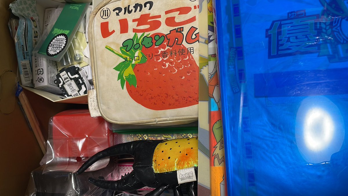 motherlnsect's tweet photo. 服を夏物に替えようとしてムシキンググッズを掘り出して脱線するの巻
 #ムシキング https://t.co/zQ7go8oj0k