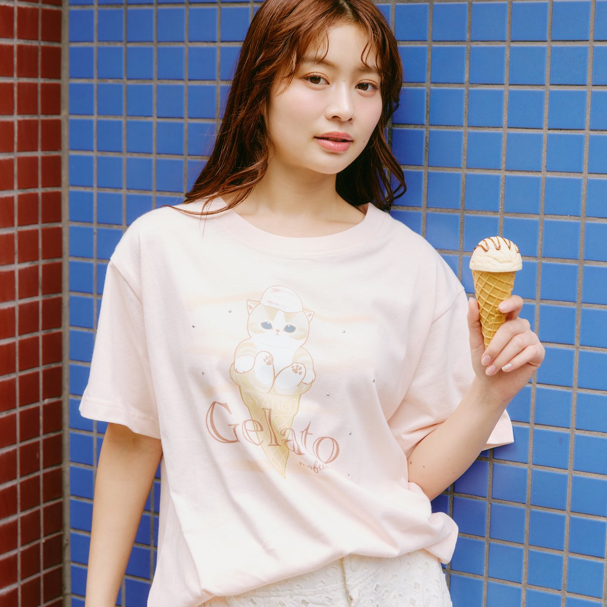 6月5日発売 新グッズお知らせ】 「Tシャツ 」 （Gelato、ICE CREAM