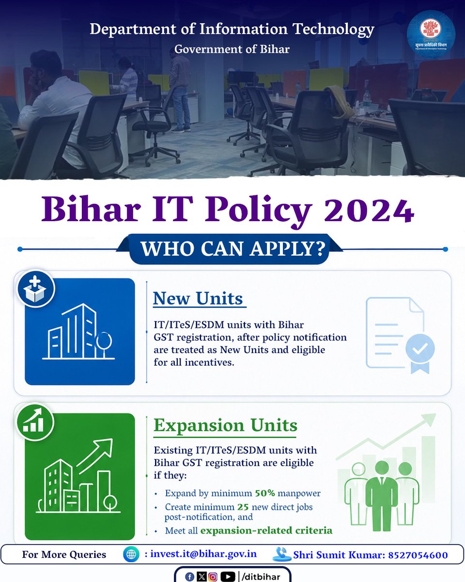 Department of Information Technology, Bihar tweet media