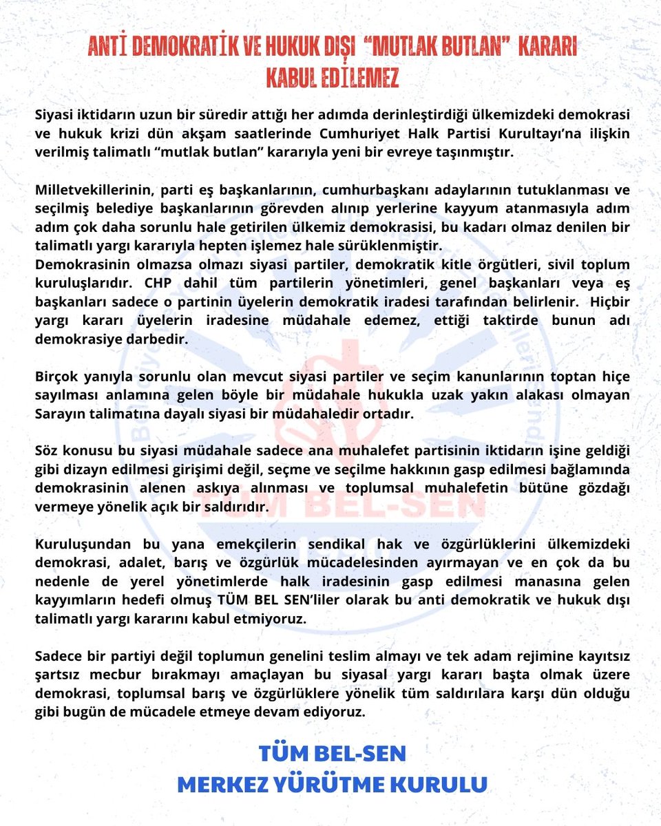 TÜM BEL-SEN tweet media